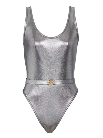 Silver bathing suit online