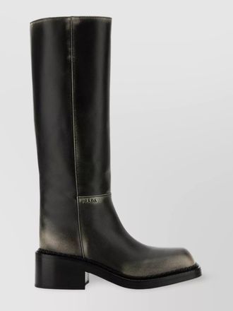 Women's Prada Leather Boots - up to −50% | Stylight