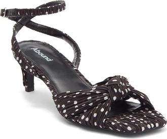 Abound Diana Kitten Heel Sandal in Black-White at Nordstrom Rack, Size 8.5