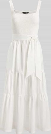 Lauren Ralph Lauren Freizeitkleid aus reiner Baumwolle in Weiss, Gr&ouml;&szlig;e XXL