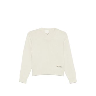 A.P.C. A. p.c. Ribbed-knit Crew-neck Sweater