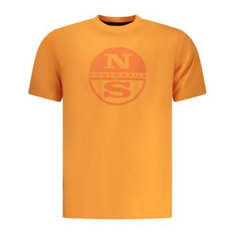 North Sails Uomo, Top, Arancione, M, new