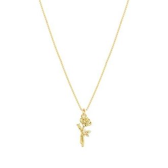 Set & Stones Elsie Birth Flower Necklace in Gold /June at Nordstrom