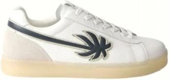 Palm Angels Tennis Lea Sneakers - Heren - Sneakers - Wit - 44 EU - Leer - Schoenen