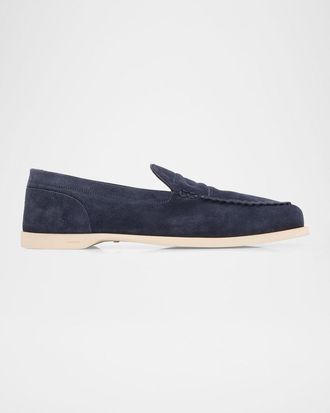 John Lobb Men & apos;s Pace Suede Loafers