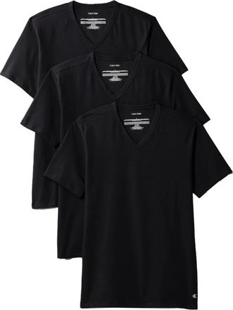 Calvin Klein Hombre, Camisetas, Negro, Talla: L