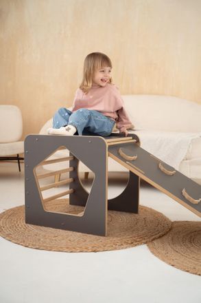 OEM Cubo Multiuso + Diapositiva Small Nuvols - Grigio