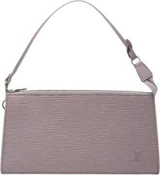 Louis Vuitton Pre-owned Shoulder Bags, female, Purple, Size: ONE SIZE Pre-owned Vintage Shoulder Bag