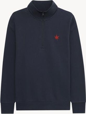 Boast Fleece Quarter Zip in Navy at Nordstrom, Size Xx-Large