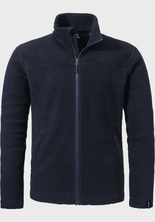 Sch&ouml;ffel Fleecejacke SCH&Ouml;FFEL CIRC Fleece Jk Style Purga MNS, Herren, Gr. 48, blau (8820, blau), Oberstoff: 100% Polyester, relaxed fit, hoch geschlossener Aus