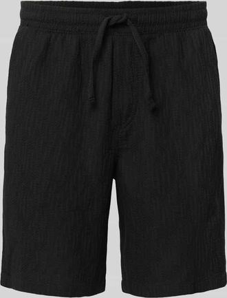 Jack & Jones Jack & Jones Shorts mit Strukturmuster Modell JAIDEN in Black, Gr&ouml;&szlig;e XXL