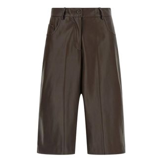 Nude Nude, Dames, Korte broeken, Bruin, Maat: 2XS