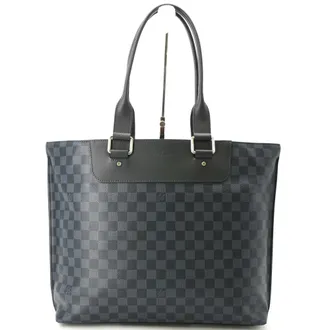 Louis Vuitton Damier Graphite Navy Damier Graphite Tote Bag (Pre-Owned)
