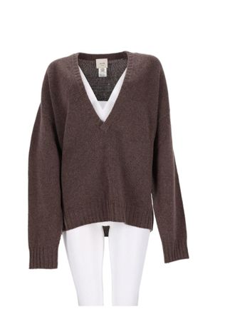 Alysi Relaxed Fit Merino Wool And Cashmere Sweater