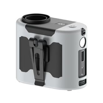 OEM Ventilador Usb - 5 Velocidades - Luz Led Integrada - Recargable - Para Exterior Acampada Viaje - 131 X 88 X 58 Mm - Pl&aacute;stico