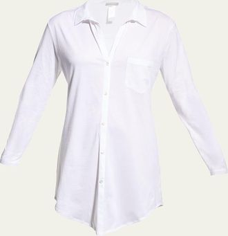 Hanro Cotton Deluxe Boyfriend Sleepshirt