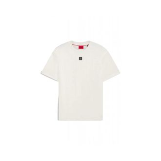 HUGO BOSS Hugo, T-Shirts, male, Beige, Size: XS Dalile T-Shirt