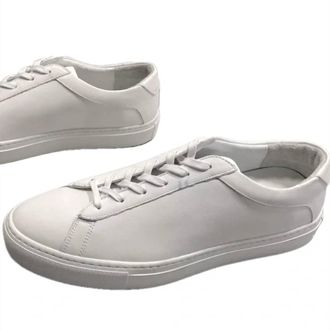 KOIO Womens Capri Casual Low Top Leather Sneakers In White
