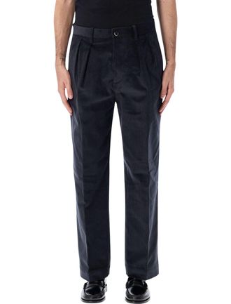 Nine In The Morning Kai Pleated Front Straight-Leg Pants
