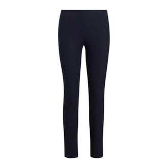 Ralph Lauren Slim-fit Trousers, female, Blue, Size: XS Slim-Fit Trousers