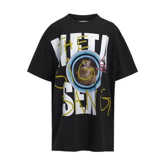 Vivienne Westwood T-Shirts, male, Black, Size: S Meta Sex Oversized T-shirt