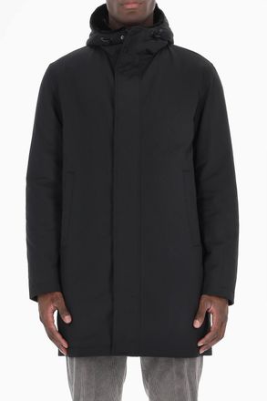 Herno Nylon Parka with Sherpa Lining
