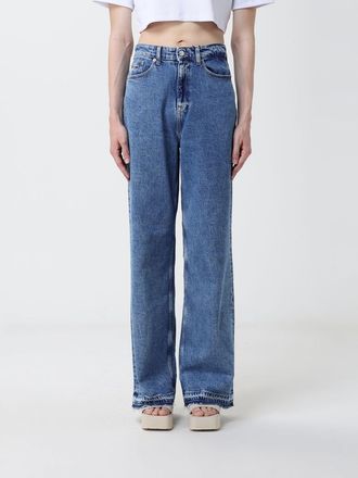 Tommy Jeans Jeans wide leg a vita alta in denim con design a cinque tasche