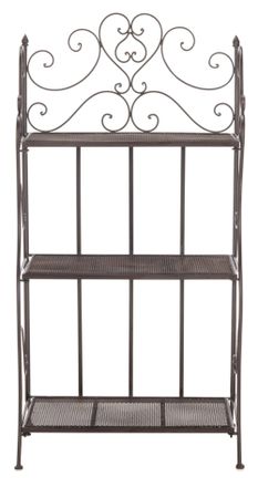 Safavieh Estante hierro de rojo