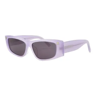 Givenchy GV40048F78A Rectangle Full Rim Sunglasses - Purple