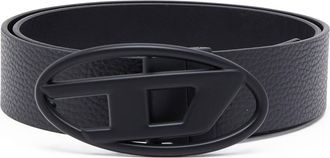 Diesel 3.9cm reversible leather belt - Belts - Man - Black