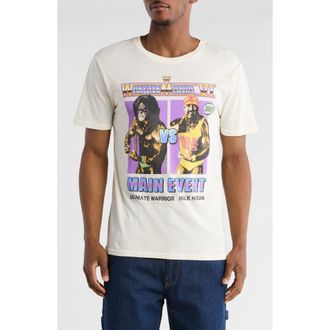 Goodie Two Sleeves WrestleMania Graphic T-Shirt in Whisper White at Nordstrom Rack, Size Xx-Large