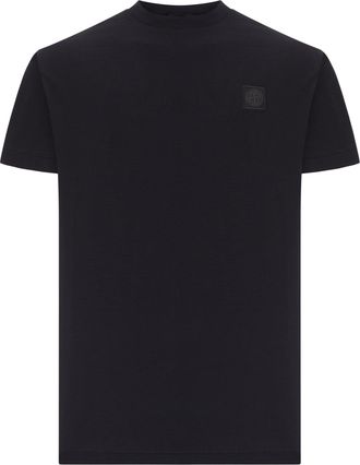 Stone Island GHOST CREW NECK COTTON T-SHIRT - Stone Island - Man