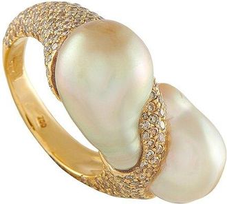Yvel 18K Pearl Ring (Authentic Pre-Loved)
