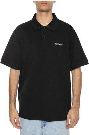 Carhartt Work in Progress Polo Shirt - Heren - Polos - Zwart - L - Tops