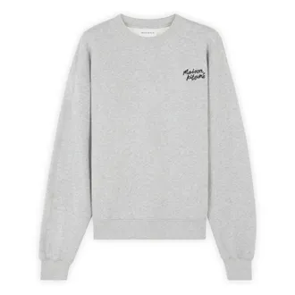 Maison Kitsun&eacute; Donna, Felpe, Grigio, S, new