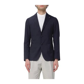 Tagliatore Formal Blazers, male, Blue, Size: 2XL Montecarlo Blazer