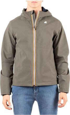 K-Way Jacko Bonded Jacket - Heren - Zomerjassen - Groen - M - Polyester - Jassen