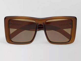 Saint Laurent acetate square sunglasses