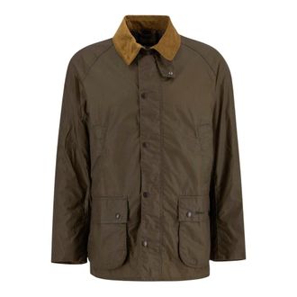Barbour Lightweight Ashby Wax Jacket - Heren - Zomerjassen - Groen - S - Katoen - Jassen