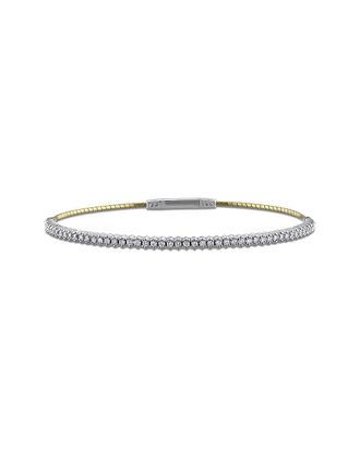 Rina Limor 14K 0.57 Ct. Tw. Diamond Bangle Bracelet
