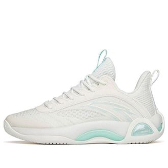 Anta Cement Bubble 2.0 Basketball Shoes White Aqua 112221610-1