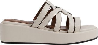 Reiss Naya Strappy Leather Flat
