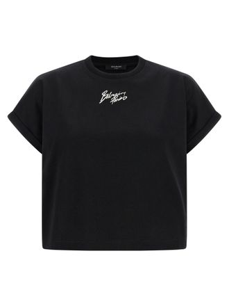 Balmain kurzes T-Shirt