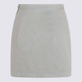 Vivienne Westwood Womens Skirts Light Blue _co