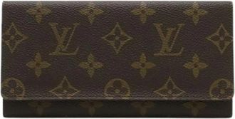 Louis Vuitton Pre-owned Monogram Lange Portemonnee - Dames - Vintage Accessoires - Bruin - ONE Size - Vintage