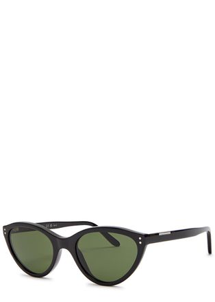 Toteme Cat-eye Sunglasses - Black - One Size