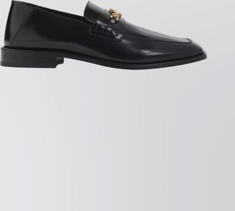 Amiri modern slip on loafers chain detail