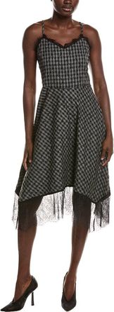 NVLT Nvlt Handkerchief Hem Midi Dress