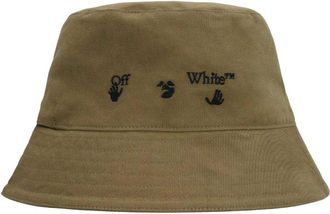 Off-white Embleem Emmerhoed (Groen)