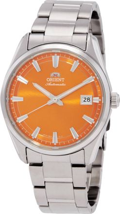 Orient Classic Stretto Date Automatic Orange Dial Watch RA-AC0R08Y30B